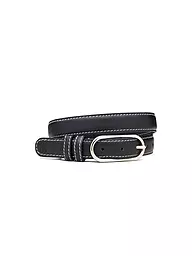 BECKSÖNDERGAARD | Cinturón de cuero GLOSSY NOLA LEATHER BELT Black | Negro