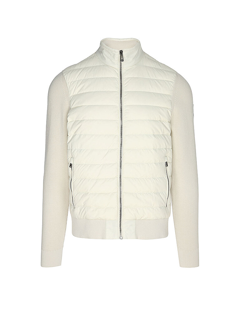 BELSTAFF Chaqueta acolchada de plumón CONTROL CARDIGAN crema