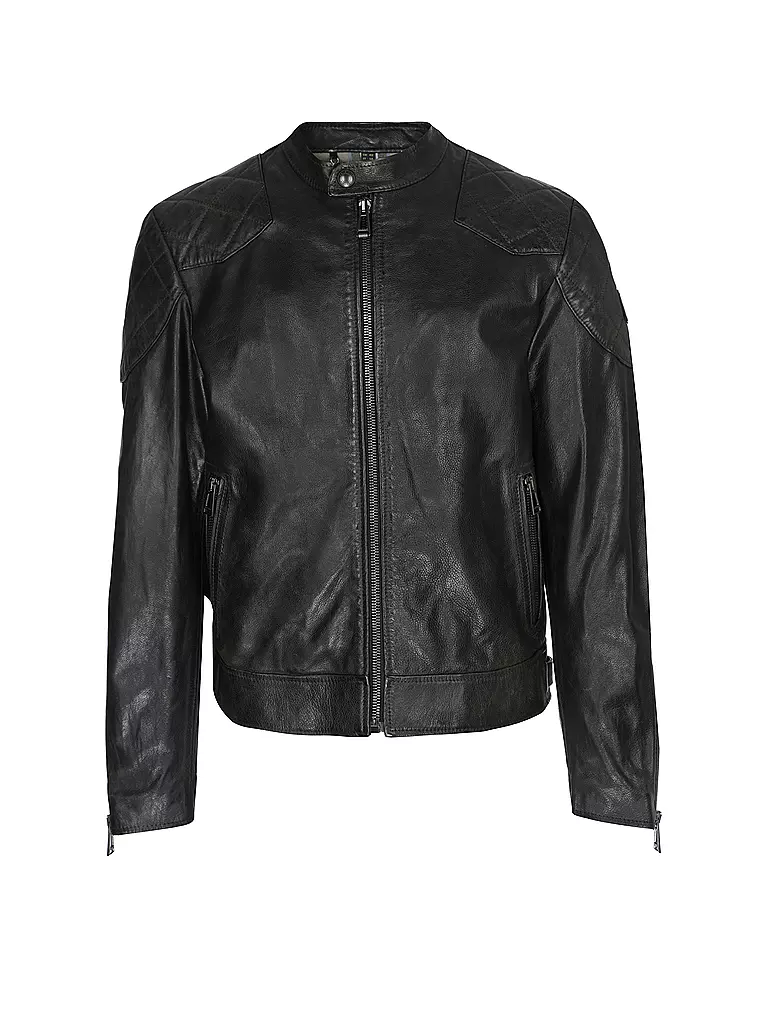 BELSTAFF | Chaqueta de cuero OUTLAW | Negro