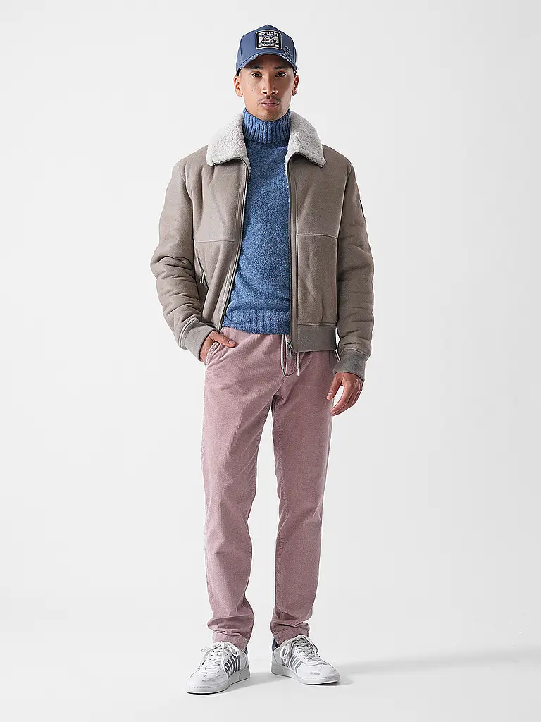 BELSTAFF | Chaqueta de cuero TRACE | Beige