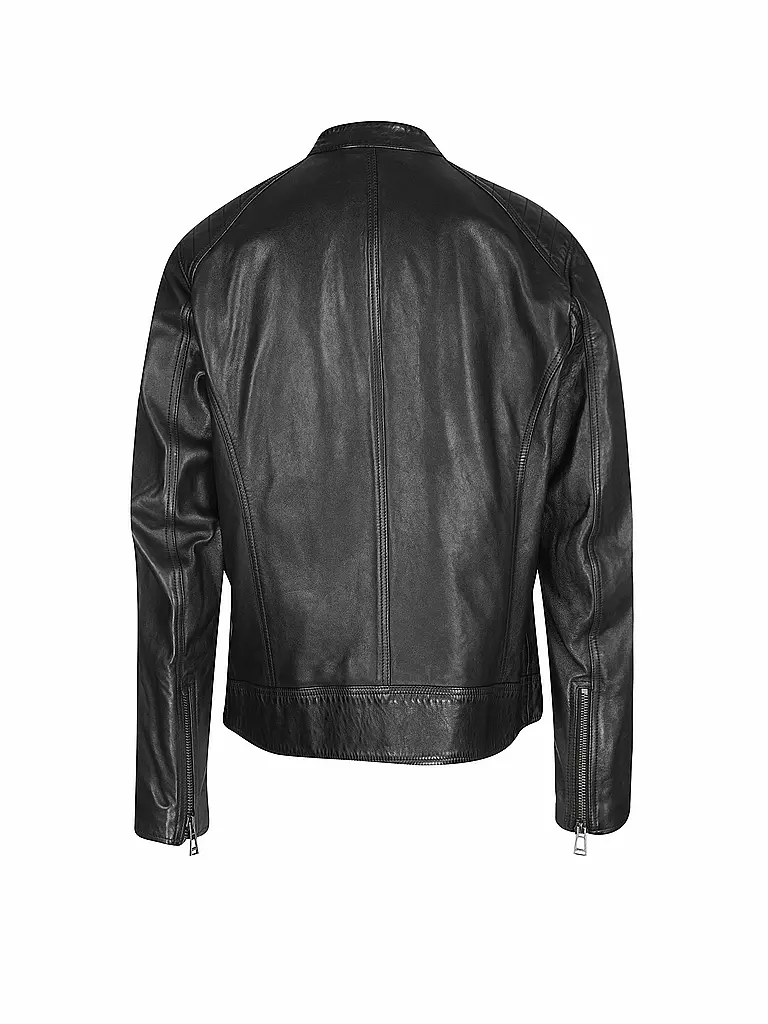 BELSTAFF | Chaqueta de cuero V-Racer | Negro