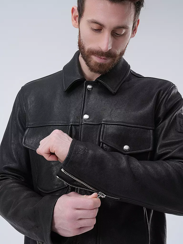 BELSTAFF | Lederjacke PISTON | Negro