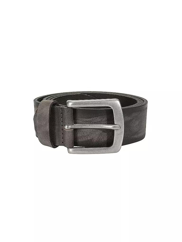 BERND GÖTZ | Nombre del producto: Cinturón de cuero
Marca: BERND GÖTZ
Color: gris
Categorías: Moda, Hombre

Material: Cuero
Estampado: Liso
Estilo: Young Fashion
Detalles: Efecto usado | Gris