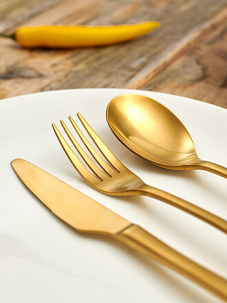BERNDORF | Cubiertos de 20 piezas ONTARIO PVD Oro