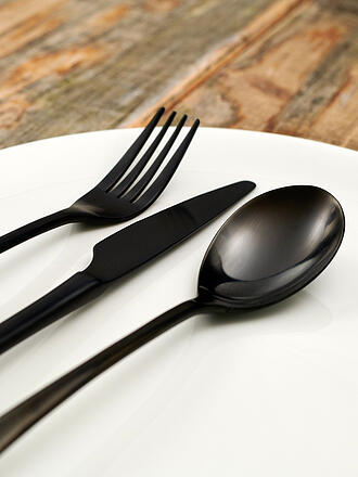 BERNDORF | Cubiertos de 20 piezas ONTARIO PVD Negro