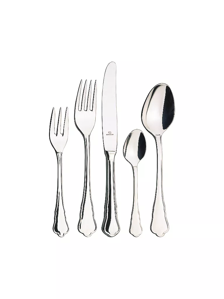 BERNDORF | Cubiertos "Royal Chippendale" de 30 piezas | Plata