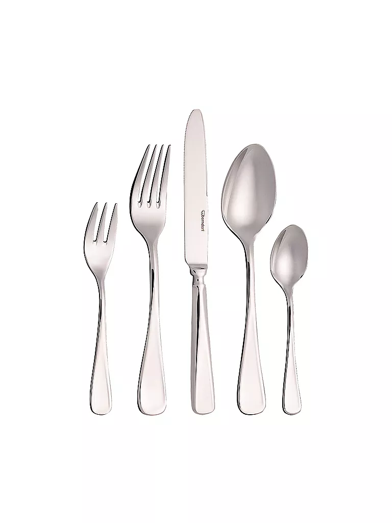 BERNDORF | Cubiertos "Royal Solitude" de 30 piezas | Plata