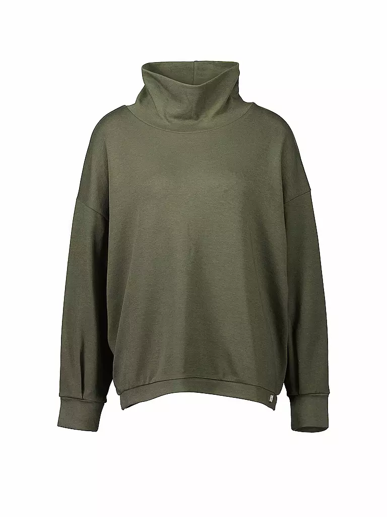 BETTER RICH | Rollkragenshirt Boxy Fit GATES | Oliva