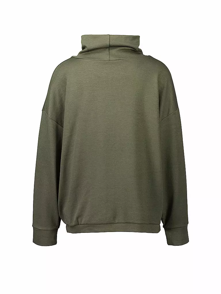 BETTER RICH | Rollkragenshirt Boxy Fit GATES | Oliva