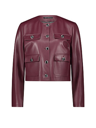 BETTY BARCLAY | Chaqueta de imitación de cuero