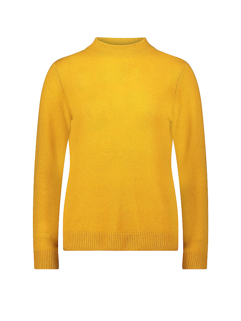 Jersey de cachemira mostaza 48