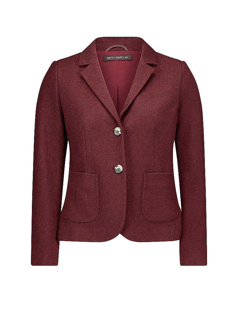 Betty Barclay Blazer rojo oscuro