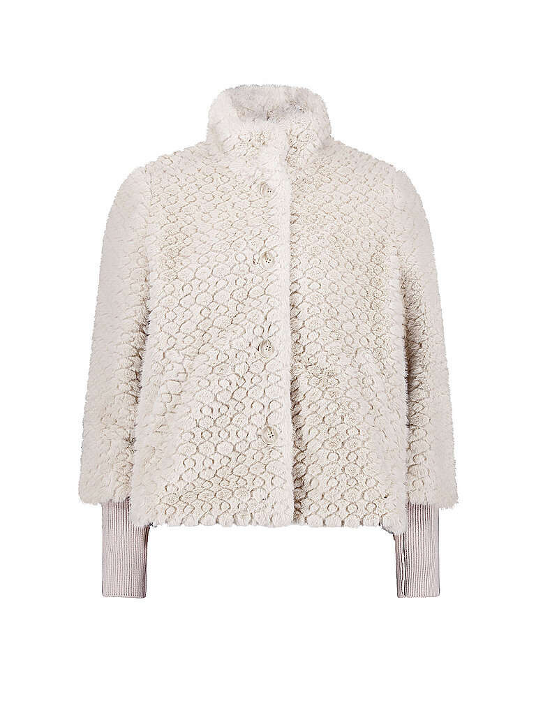 Betty Barclay Chaqueta de efecto piel beige