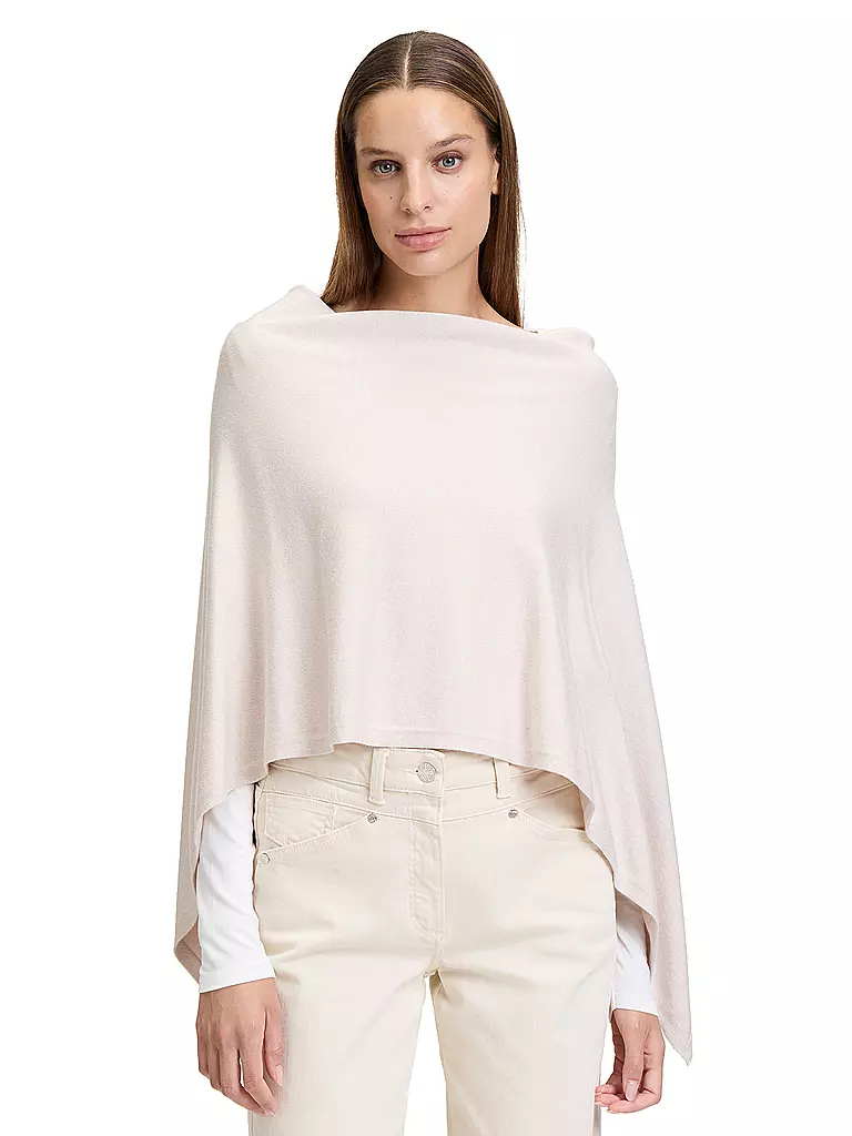 BETTY BARCLAY | Cape - Poncho | Crema
