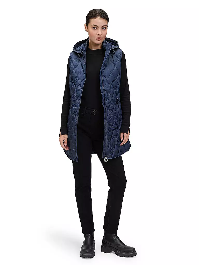 BETTY BARCLAY | Chaleco acolchado | Azul