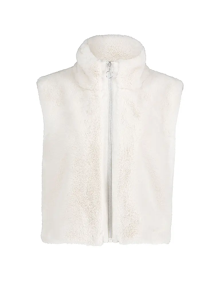 BETTY BARCLAY | Chaleco con aspecto de piel | Beige