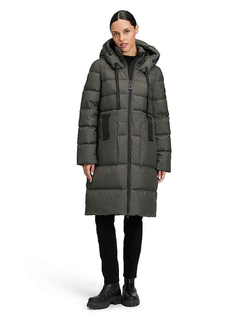 BETTY BARCLAY | Chaqueta acolchada de plumón | Oliva