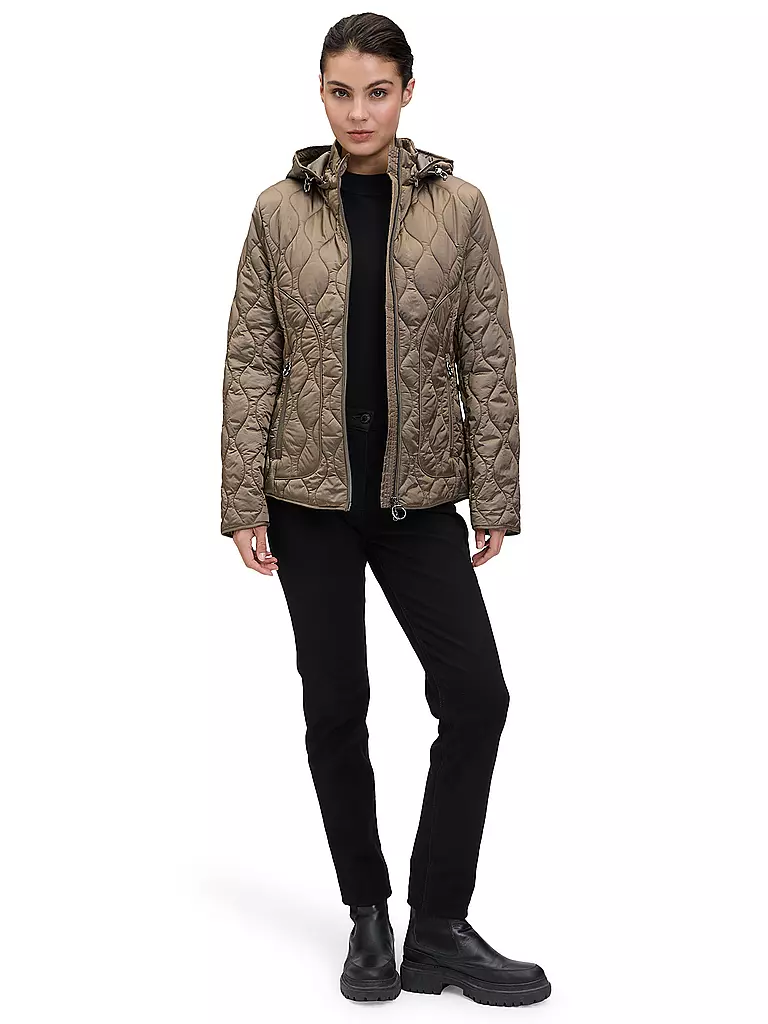BETTY BARCLAY | Chaqueta acolchada ligera | Oliva