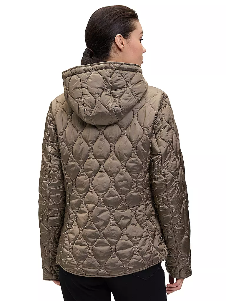 BETTY BARCLAY | Chaqueta acolchada ligera | Oliva