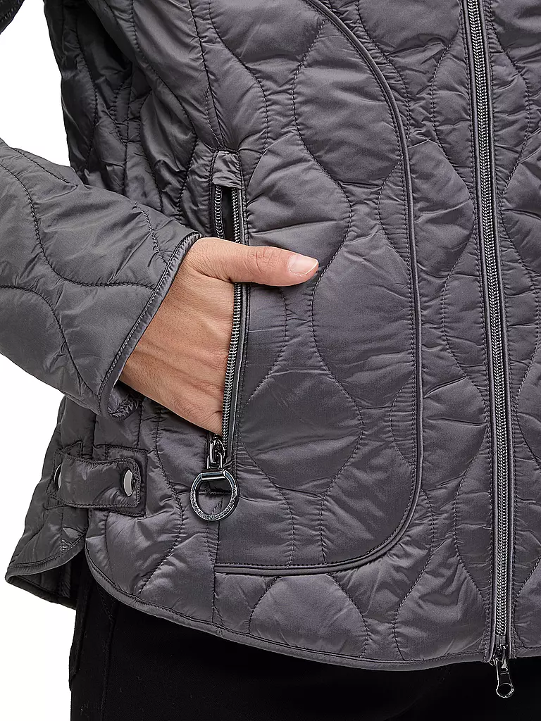BETTY BARCLAY | Chaqueta acolchada ligera | Gris