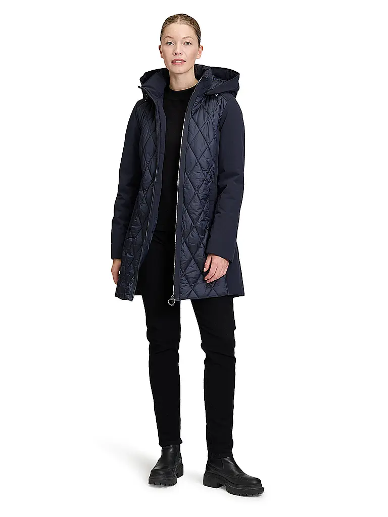 BETTY BARCLAY | Chaqueta acolchada | Azul oscuro