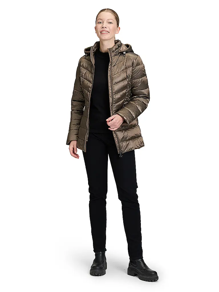 BETTY BARCLAY | Chaqueta acolchada | Oliva