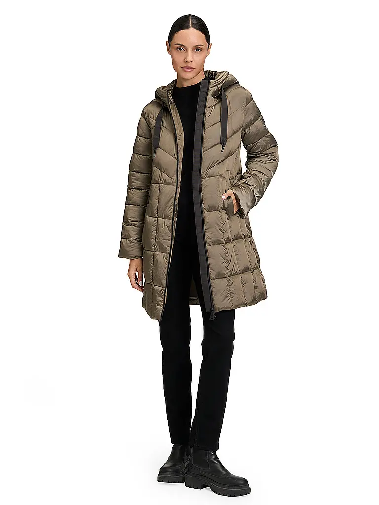 BETTY BARCLAY | Chaqueta acolchada | Oliva