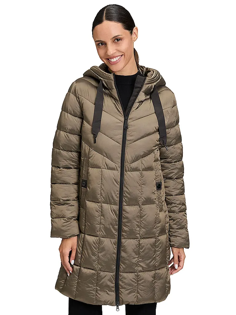 BETTY BARCLAY | Chaqueta acolchada | Oliva
