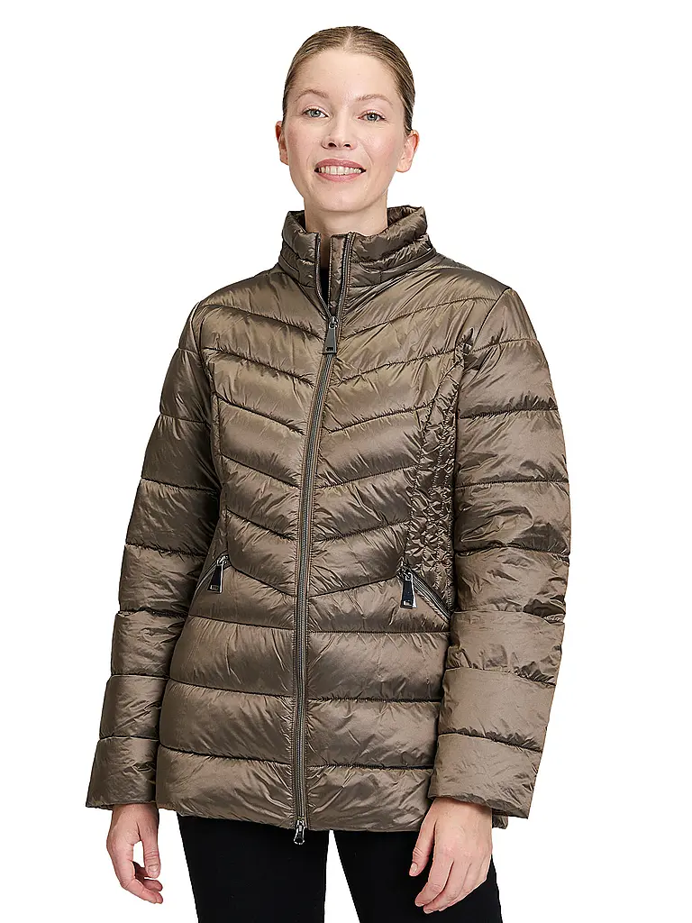 BETTY BARCLAY | Chaqueta acolchada | Oliva