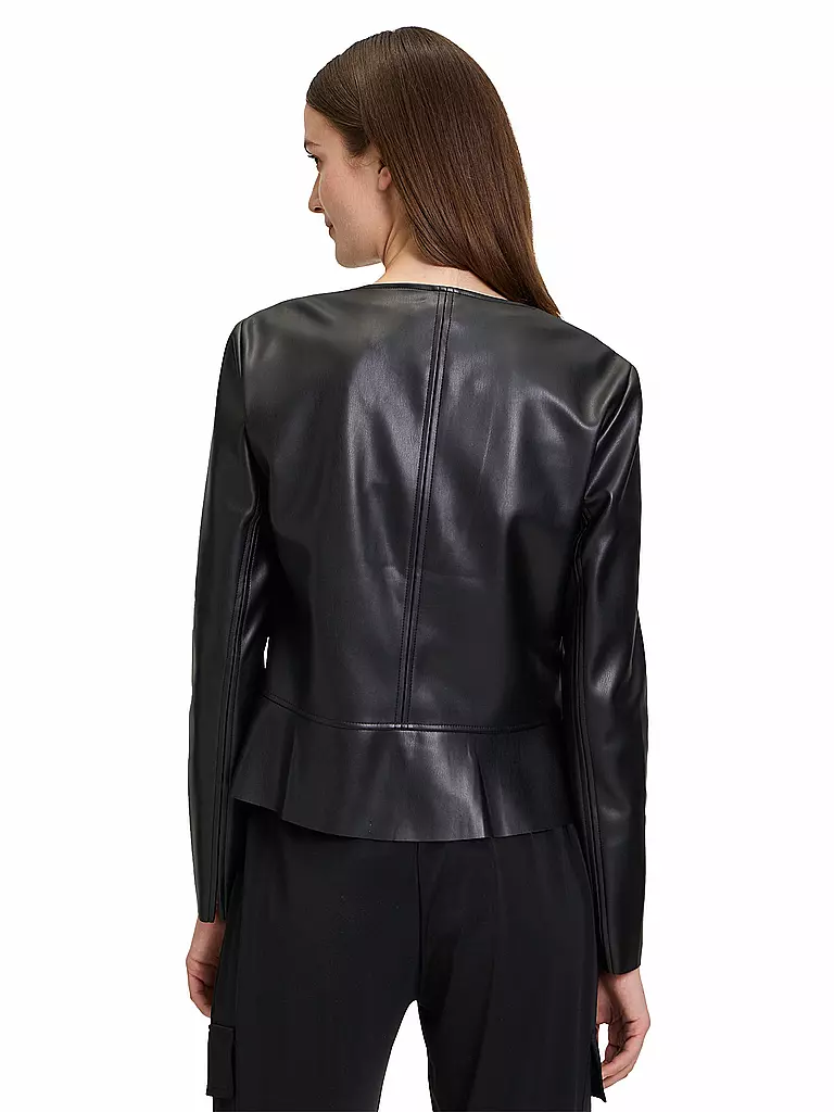 BETTY BARCLAY | Chaqueta con aspecto de cuero | 