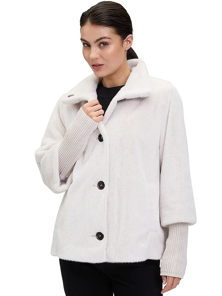 BETTY BARCLAY | Chaqueta con aspecto de piel | 