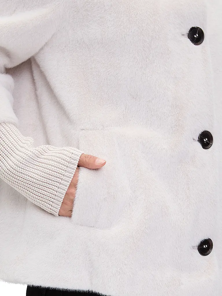 BETTY BARCLAY | Chaqueta con aspecto de piel | 