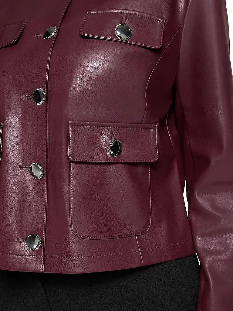 BETTY BARCLAY | Chaqueta de imitación de cuero | 