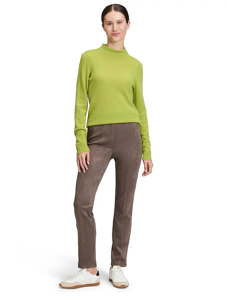 BETTY BARCLAY | Jersey de cachemira | Oliva