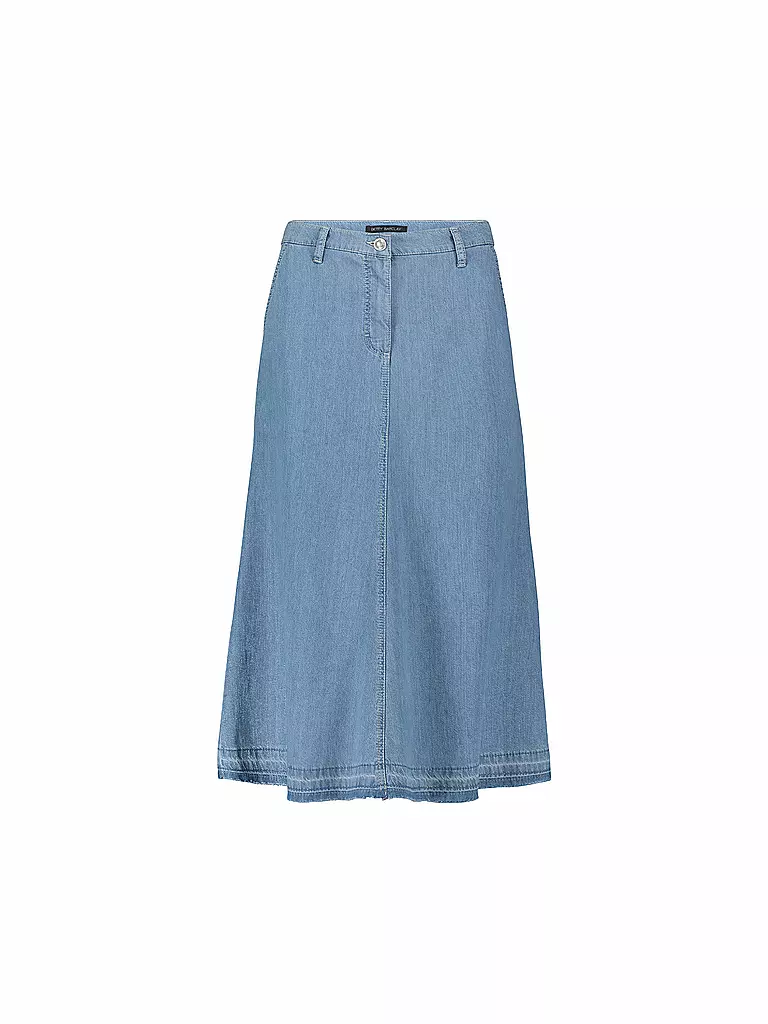 BETTY BARCLAY | Midi falda | Azul claro
