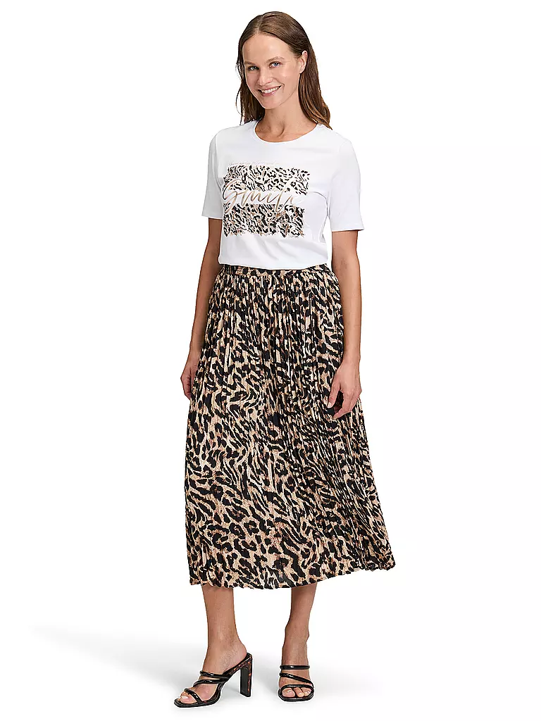BETTY BARCLAY | Midi falda | Negro