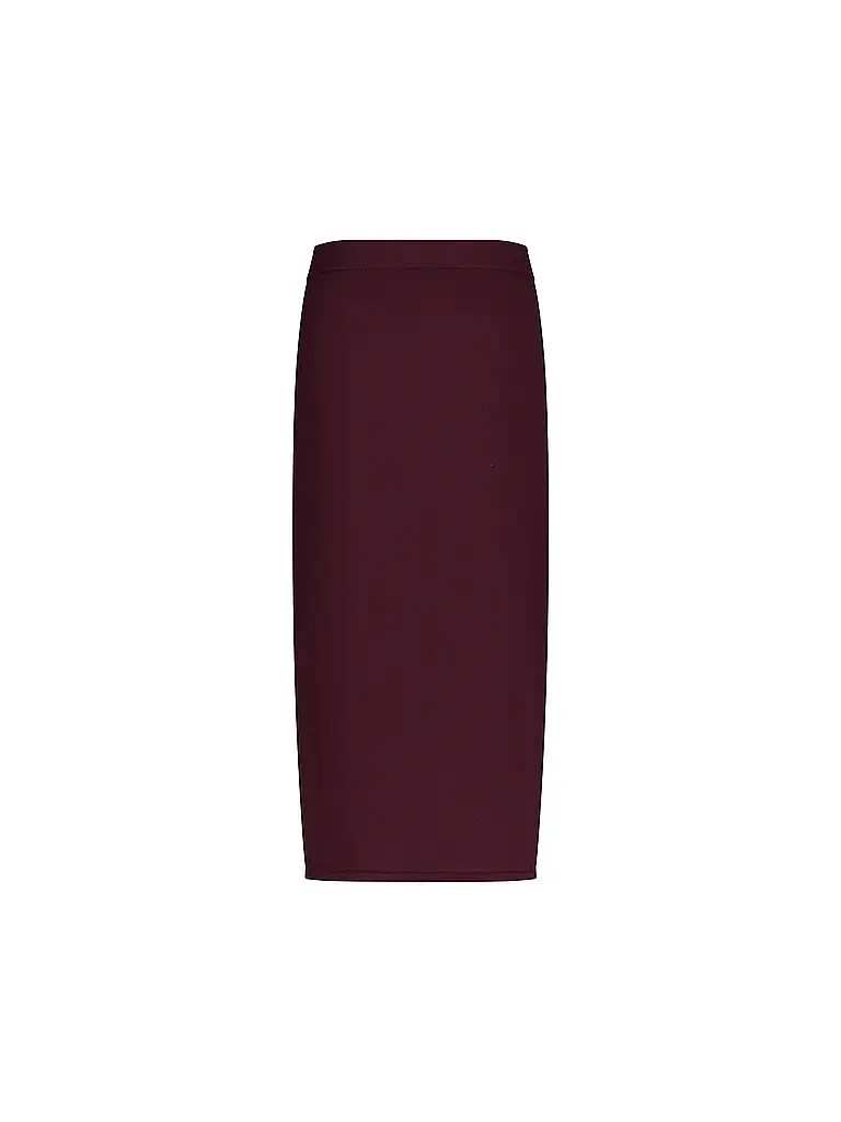 BETTY BARCLAY | Midi falda | Rojo oscuro