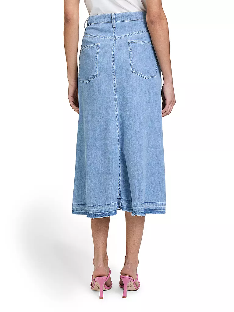 BETTY BARCLAY | Midi falda | Azul claro