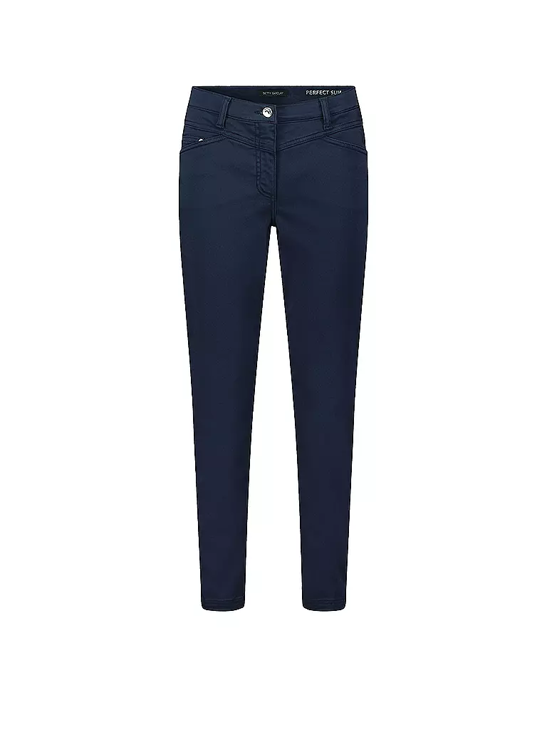 BETTY BARCLAY | Pantalón de vestir 7/8 | Azul oscuro