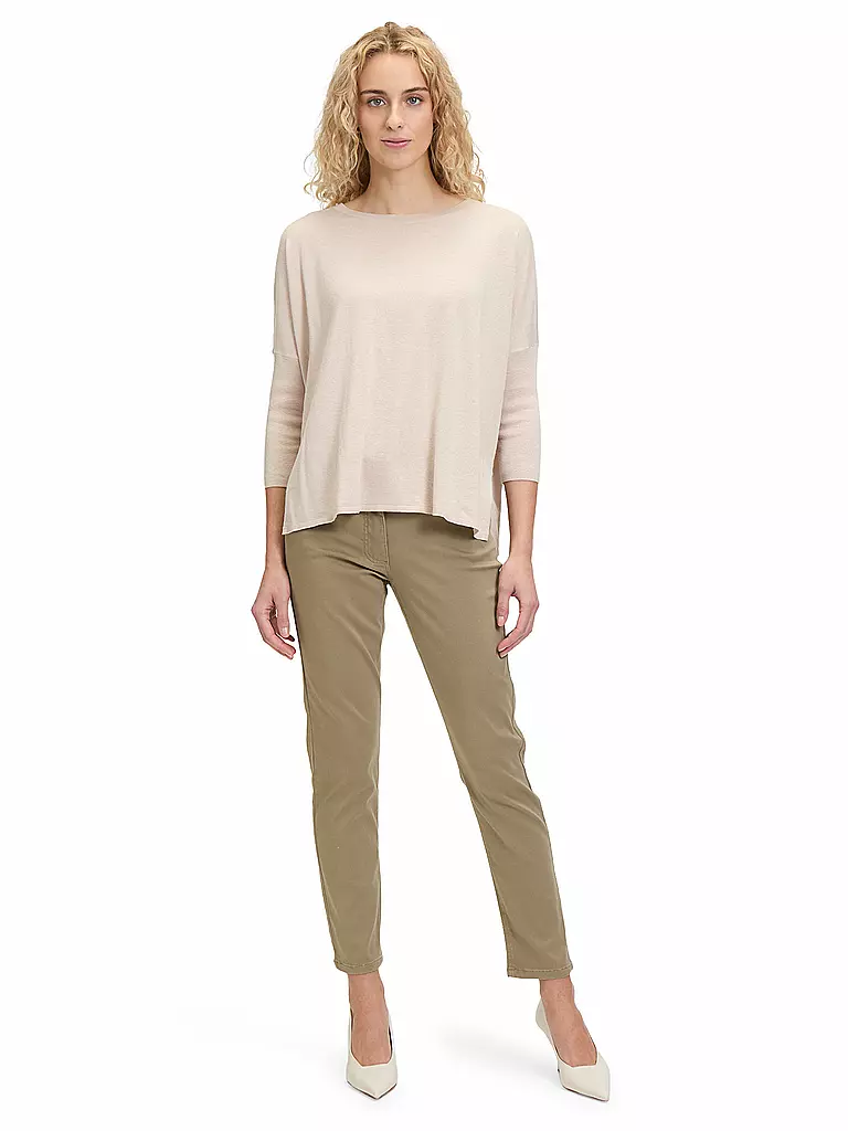 BETTY BARCLAY | Pantalón de vestir 7/8 | Oliva