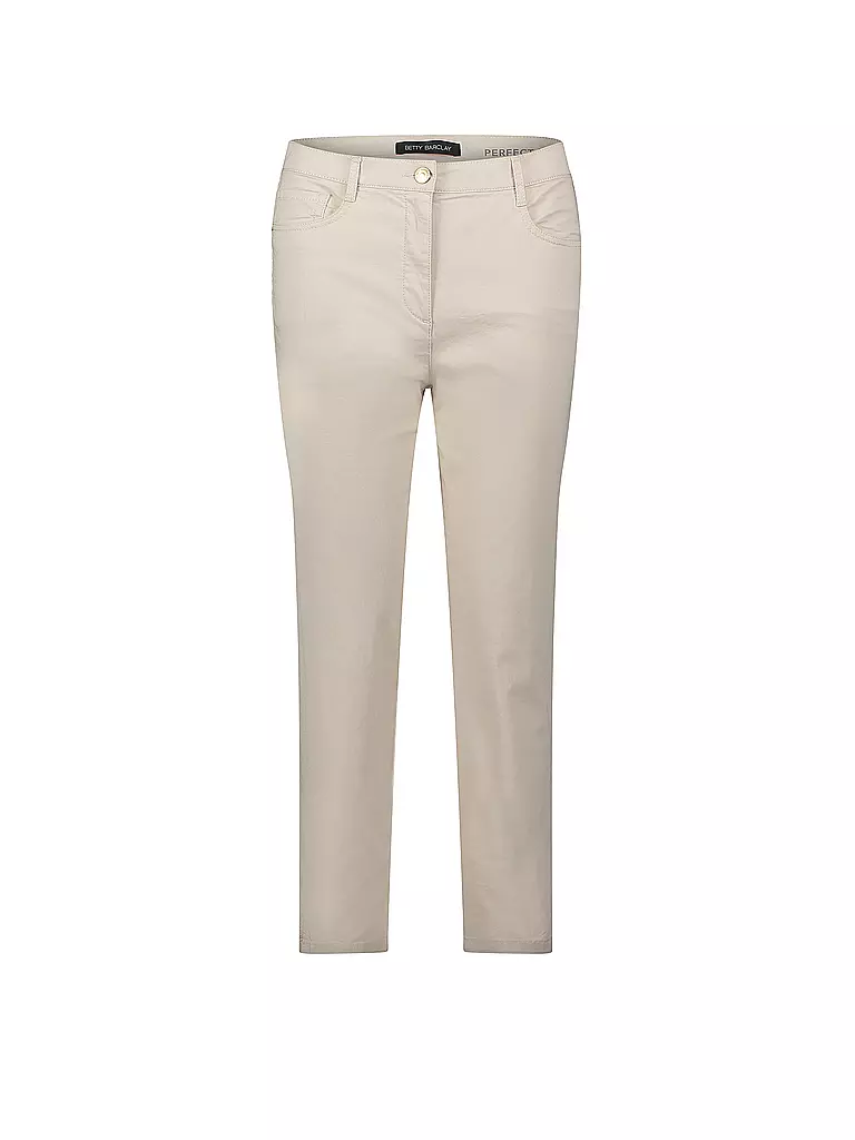 BETTY BARCLAY | Pantalón Slim Fit 3/4 | Beige