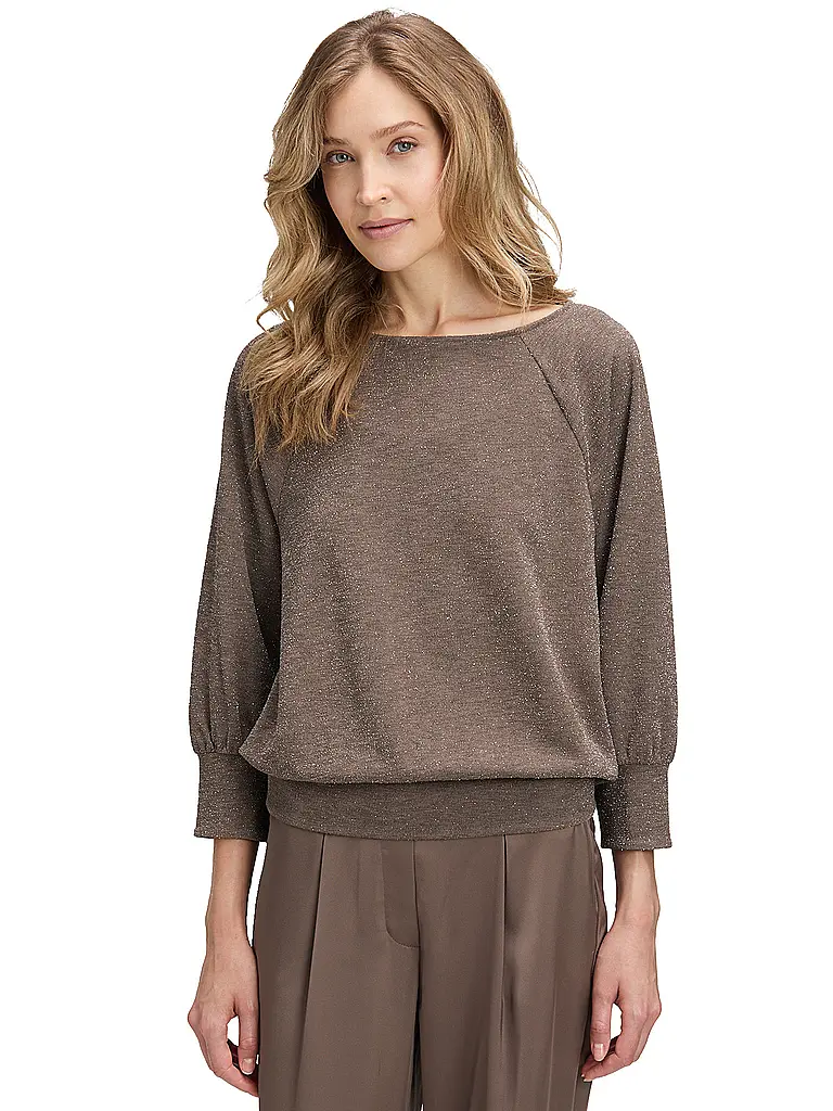 BETTY BARCLAY | Shirt
Marca: BETTY BARCLAY
Color: marrón
Categorías: Moda, Mujer
Etiquetas: Tallas grandes
Largo de manga: Manga 3/4
Escote: Cuello barco
Material: Jersey, Poliéster / Poliamida, Elástico
Diseño: Unicolor
Corte (Prenda superior): Suelto
Detalles: Co |