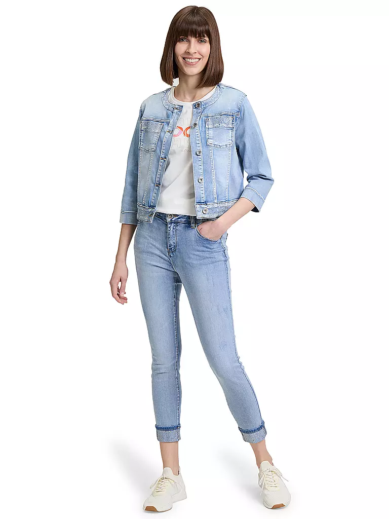 BETTY BARCLAY | Vaqueros Slim Fit 7/8 | Azul claro