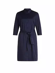 BETTY BARCLAY | Vestido camisero | Azul oscuro