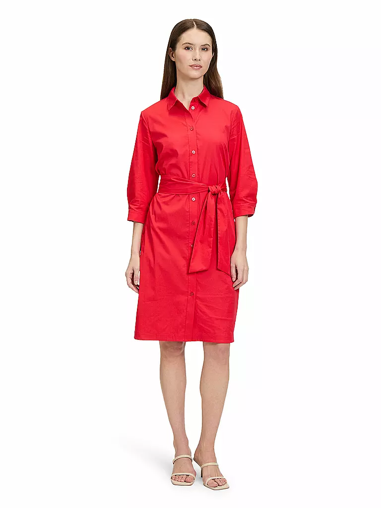 BETTY BARCLAY | Vestido camisero | Rojo