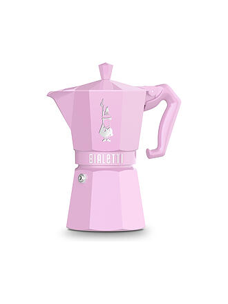 BIALETTI | Cafetera exprés EXCLUSIVE MOKA 6 tazas Rosa