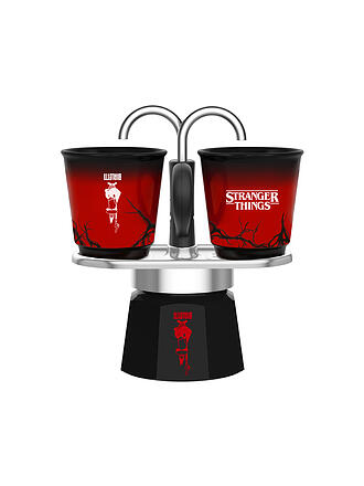 BIALETTI | Mini cafetera exprés para 2 tazas STRANGER THINGS