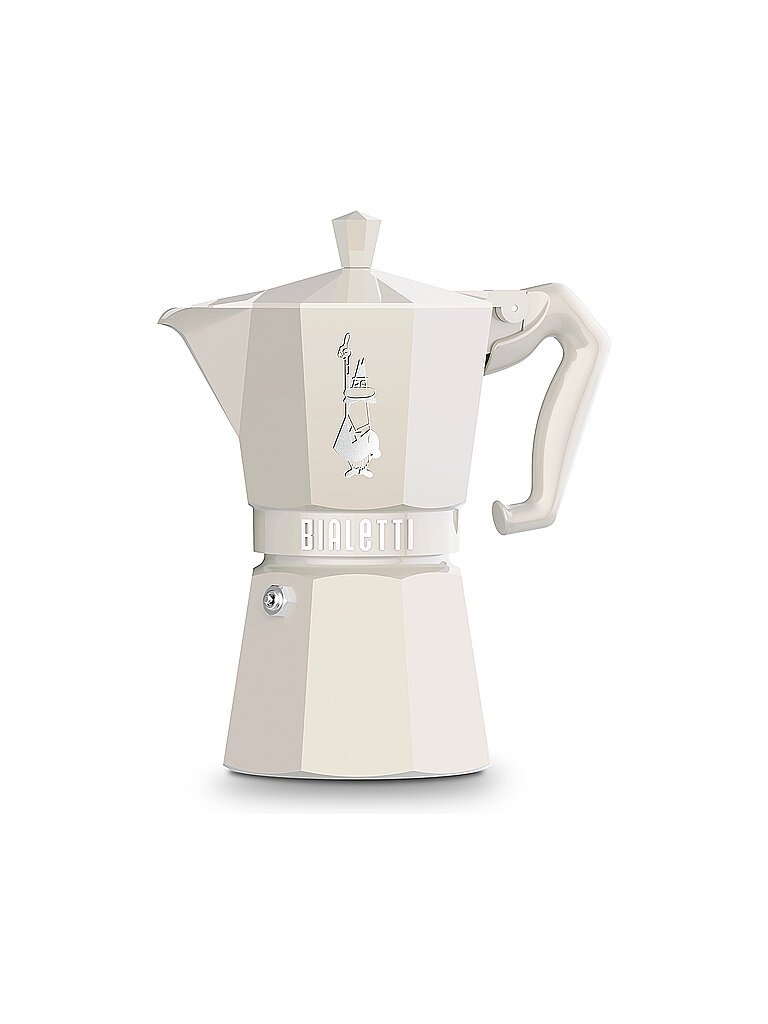 Cafetera exprés EXCLUSIVE MOKA 3 tazas crema crema