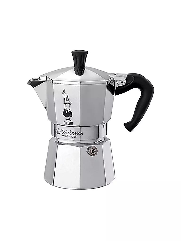 BIALETTI | Cafetera espresso de 1 taza de aluminio | Plata