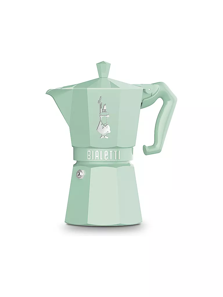 BIALETTI | Cafetera exprés EXCLUSIVE MOKA 3 tazas Verde | hellgrün